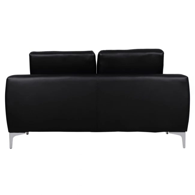 ΚΑΝΑΠΕΣ 2ΘΕΣΙΟΣ KΕΝΖΙΕ HM3121.21 ΜΕ ΜΑΥΡΟ PU 142x81x81 εκ.