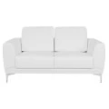 ΚΑΝΑΠΕΣ 2ΘΕΣΙΟΣ KΕΝΖΙΕ HM3121.22 ΜΕ ΛΕΥΚΟ PU 142x81x81 εκ.
