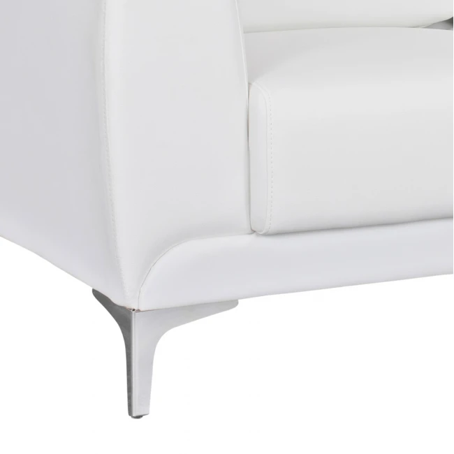 ΚΑΝΑΠΕΣ 2ΘΕΣΙΟΣ KΕΝΖΙΕ HM3121.22 ΜΕ ΛΕΥΚΟ PU 142x81x81 εκ.