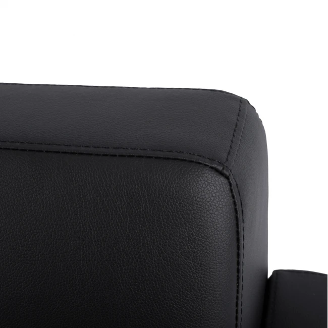 ΚΑΝΑΠΕΣ 2ΘΕΣΙΟΣ NELLIE HM3159.21 ΜΕ ΜΑΥΡΟ PU 113x71x71Υ εκ.