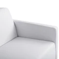 ΚΑΝΑΠΕΣ 2ΘΕΣΙΟΣ NELLIE HM3159.22 ΜΕ ΛΕΥΚΟ PU 113x71x71Υ εκ.
