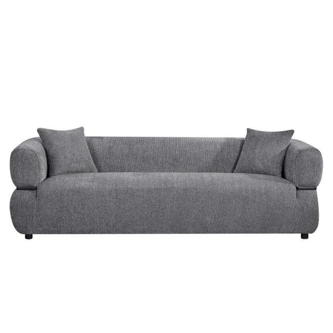 ΚΑΝΑΠΕΣ 3-ΘΕΣΙΟΣ ARCTIS HM3327.01 ΓΚΡΙ ΥΦΑΣΜΑ 229x88x88Υεκ.