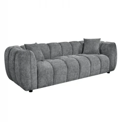 ΚΑΝΑΠΕΣ 3-ΘΕΣΙΟΣ LYKKE HM3323.01 ΓΚΡΙ ΥΦΑΣΜΑ 229x89x70Υεκ ΚΑΝΑΠΕΣ 3-ΘΕΣΙΟΣ LYKKE HM3323.01 ΓΚΡΙ ΥΦΑΣΜΑ 229x89x70Υεκ