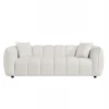 ΚΑΝΑΠΕΣ 3-ΘΕΣΙΟΣ LYKKE HM3323.02 ΕΚΡΟΥ ΥΦΑΣΜΑ 229x89x70Υεκ