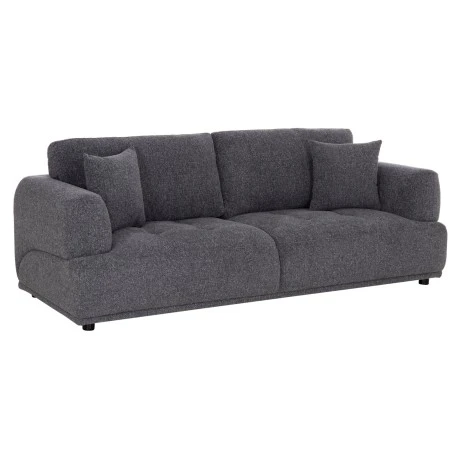 ΚΑΝΑΠΕΣ 3-ΘΕΣΙΟΣ STRUCTO HM3329.01 ΓΚΡΙ ΥΦΑΣΜΑ 227x94x88Υεκ.