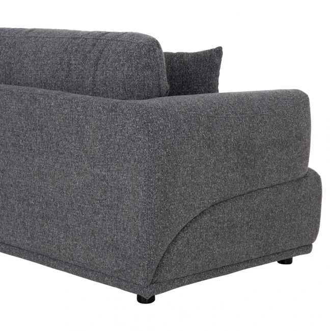 ΚΑΝΑΠΕΣ 3-ΘΕΣΙΟΣ STRUCTO HM3329.01 ΓΚΡΙ ΥΦΑΣΜΑ 227x94x88Υεκ.