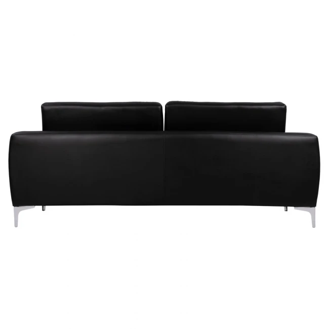 ΚΑΝΑΠΕΣ 3ΘΕΣΙΟΣ KENZIE HM3121.31 ΜΕ ΜΑΥΡΟ PU 190x81x81 εκ.