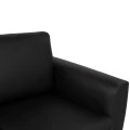 ΚΑΝΑΠΕΣ 3ΘΕΣΙΟΣ KENZIE HM3121.31 ΜΕ ΜΑΥΡΟ PU 190x81x81 εκ.