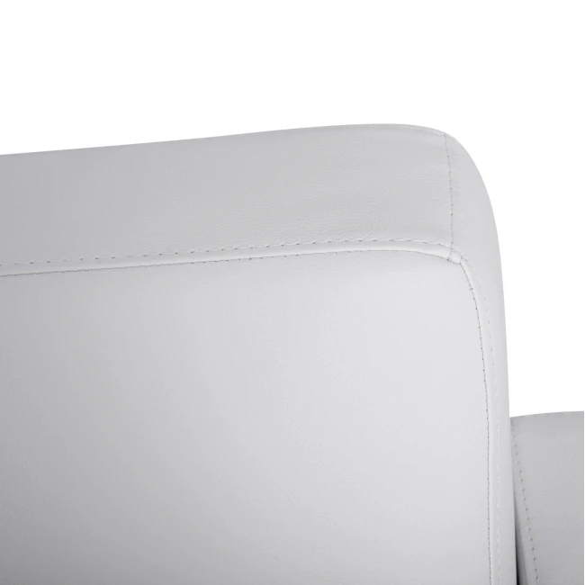 ΚΑΝΑΠΕΣ 3ΘΕΣΙΟΣ NELLIE HM3159.32 ΜΕ ΛΕΥΚΟ PU 163x71x71Υ εκ.