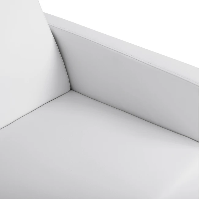 ΚΑΝΑΠΕΣ 3ΘΕΣΙΟΣ NELLIE HM3159.32 ΜΕ ΛΕΥΚΟ PU 163x71x71Υ εκ.