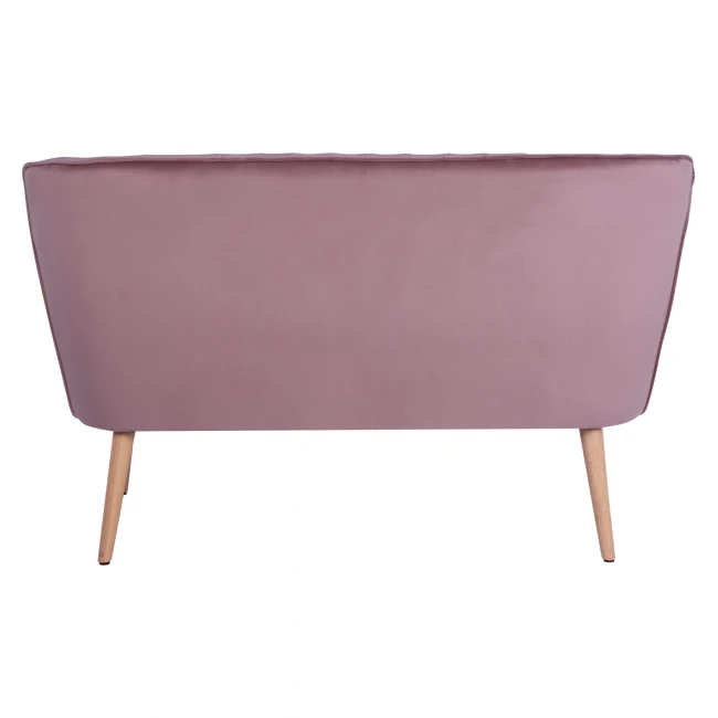 ΚΑΝΑΠΕΣ ANDY 2ΘΕΣΙΟΣ ΣΑΠΙΟ ΜΗΛΟ ΒΕΛΟΥΔΟ HM8401.02 128x70x77Υ εκ.