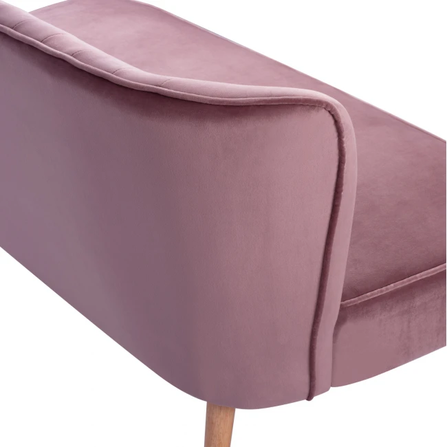 ΚΑΝΑΠΕΣ ANDY 2ΘΕΣΙΟΣ ΣΑΠΙΟ ΜΗΛΟ ΒΕΛΟΥΔΟ HM8401.02 128x70x77Υ εκ.