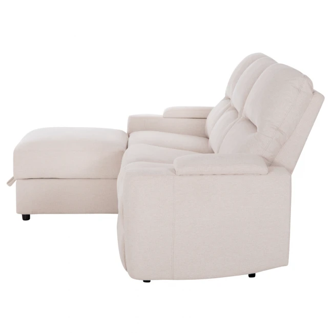 ΚΑΝΑΠΕΣ ΑΡΙΣΤΕΡΗ ΓΩΝΙΑ SYNTHIA HM3308.01L ΑΝΑΚΛΙΣΗ & ΑΠΟΘ.ΧΩΡΟΣ--ΜΠΕΖ 245x170x98Υεκ