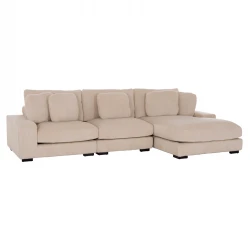 ΚΑΝΑΠΕΣ ΔΕΞΙΑ ΓΩΝΙΑ CRANFIELD HM3287.02R ΜΠΕΖ ΡΙΓΕ ΥΦΑΣΜΑ 315x167(γωνία)x67Υεκ.