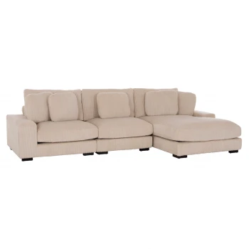 ΚΑΝΑΠΕΣ ΔΕΞΙΑ ΓΩΝΙΑ CRANFIELD HM3287.02R ΜΠΕΖ ΡΙΓΕ ΥΦΑΣΜΑ 315x167(γωνία)x67Υεκ.