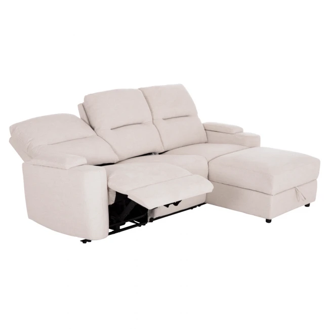 ΚΑΝΑΠΕΣ ΔΕΞΙΑ ΓΩΝΙΑ SYNTHIA HM3308.01R ΑΝΑΚΛΙΣΗ & ΑΠΟΘ.ΧΩΡΟΣ--ΜΠΕΖ 245x170x98Υεκ