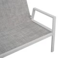ΚΑΝΑΠΕΣ ΔΙΘΕΣΙΟΣ ΑΛΟΥΜΙΝΙΟΥ TABBY HM5561.01 ΛΕΥΚΟΣ ΜΕ ΜΑΞΙΛΑΡΙΑ