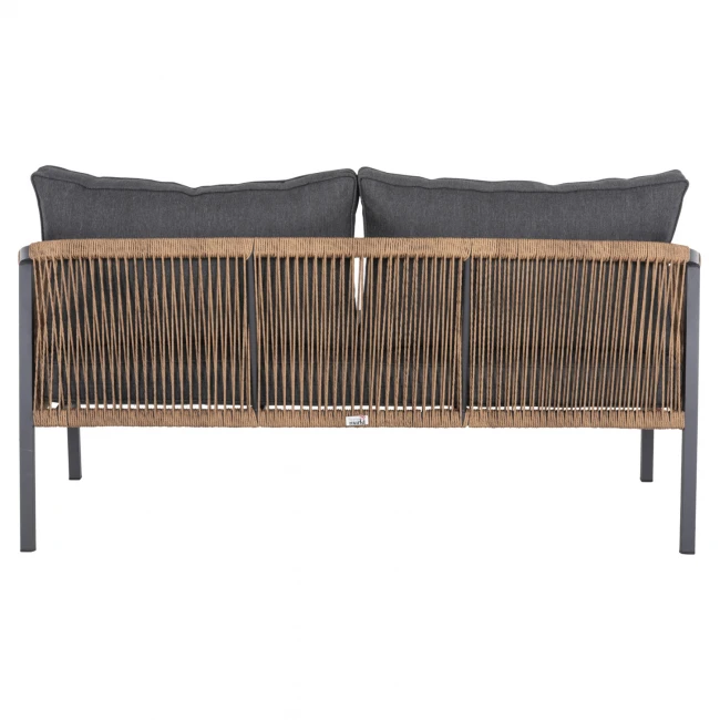 ΚΑΝΑΠΕΣ ΕΞ.ΧΩΡΟΥ 3ΘΕΣΙΟΣ MAERLY HM6055.03 ΑΛΟΥΜΙΝΙΟ ΑΝΘΡΑΚΙ-ΣΧΟΙΝΙ-ΑΝΘΡΑΚΙ ΜΑΞΙΛΑΡΙΑ