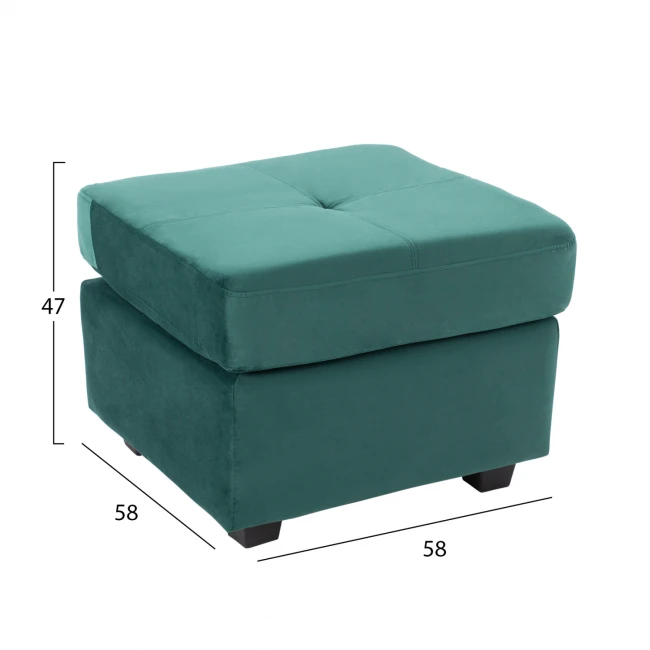 ΚΑΝΑΠΕΣ ΓΩΝΙΑ ΑΝΑΣΤΡΕΨΙΜΗ ΥΦΑΣΜΑ ΒΕΛΟΥΔΟ ΚΥΠΑΡΙΣΣΙ 207x145x85Y εκ.HM3004.13