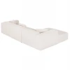 ΚΑΝΑΠΕΣ ΓΩΝΙΑ (ΑΡΙΣΤΕΡΗ) BRICKEN HM3275.02L ΛΕΥΚΟ ΥΦΑΣΜΑ 110-282x98-160x72Υεκ.