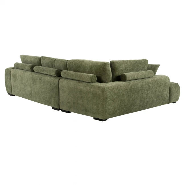 ΚΑΝΑΠΕΣ ΓΩΝΙΑ (ΑΡΙΣΤΕΡΗ) COVEN HM3266.14L ΠΡΑΣΙΝΟ ΥΦΑΣΜΑ 298x102-208x85Υεκ.