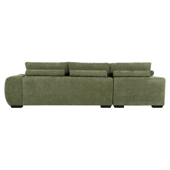 ΚΑΝΑΠΕΣ ΓΩΝΙΑ (ΑΡΙΣΤΕΡΗ) COVEN HM3266.14L ΠΡΑΣΙΝΟ ΥΦΑΣΜΑ 298x102-208x85Υεκ.