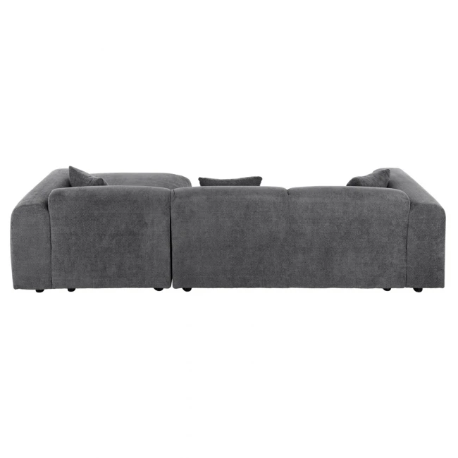 ΚΑΝΑΠΕΣ ΓΩΝΙΑ BRICKEN HM3275.04R ΑΝΘΡΑΚΙ ΥΦΑΣΜΑ 110-282x98-160x72Υεκ.