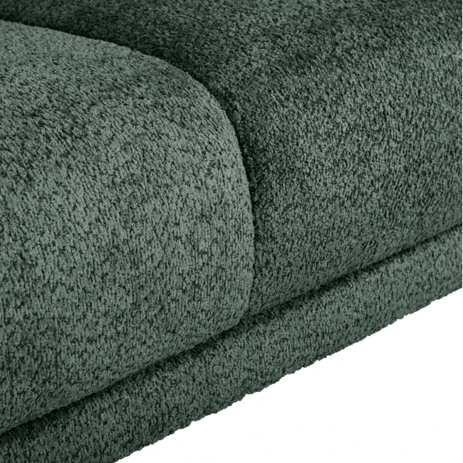 ΚΑΝΑΠΕΣ ΓΩΝΙΑ SYMMET HM3269.05 ΠΡΑΣΙΝΟ ΥΦΑΣΜΑ-ΑΝΘΡΑΚΙ ΠΟΔΙΑ 314x314x90-102Yεκ.