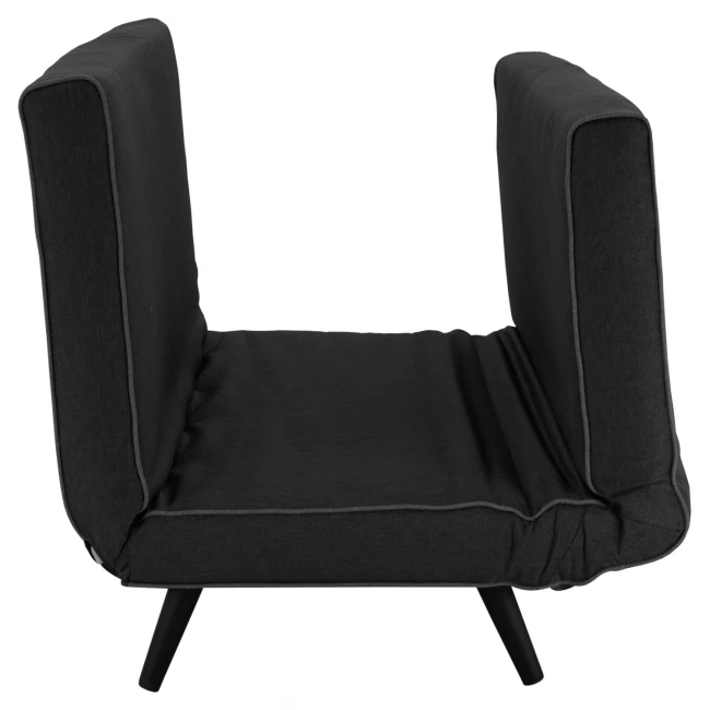 ΚΑΝΑΠΕΣ ΚΡΕΒΑΤΙ 2 ΑΤΟΜΩΝ ASMA HM3077.03 ΣΚΟΥΡΟ ΓΚΡΙ ΥΦΑΣΜΑ 140x80x77Yεκ.