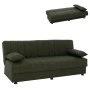ΚΑΝΑΠΕΣ ΚΡΕΒΑΤΙ ANDRI ΤΡΙΘΕΣΙΟΣ DARK OLIVE HM3239.05 180x72x77 εκ.