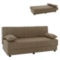 ΚΑΝΑΠΕΣ ΚΡΕΒΑΤΙ ANDRI ΤΡΙΘΕΣΙΟΣ ΚΑΦΕ HM3239.02 180x72x77 εκ.