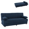 ΚΑΝΑΠΕΣ ΚΡΕΒΑΤΙ ANDRI ΤΡΙΘΕΣΙΟΣ ΜΠΛΕ HM3239.07 180x72x77 εκ.