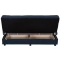 ΚΑΝΑΠΕΣ ΚΡΕΒΑΤΙ ANDRI ΤΡΙΘΕΣΙΟΣ ΜΠΛΕ HM3239.07 180x72x77 εκ.