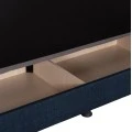 ΚΑΝΑΠΕΣ ΚΡΕΒΑΤΙ ANDRI ΤΡΙΘΕΣΙΟΣ ΜΠΛΕ HM3239.07 180x72x77 εκ.