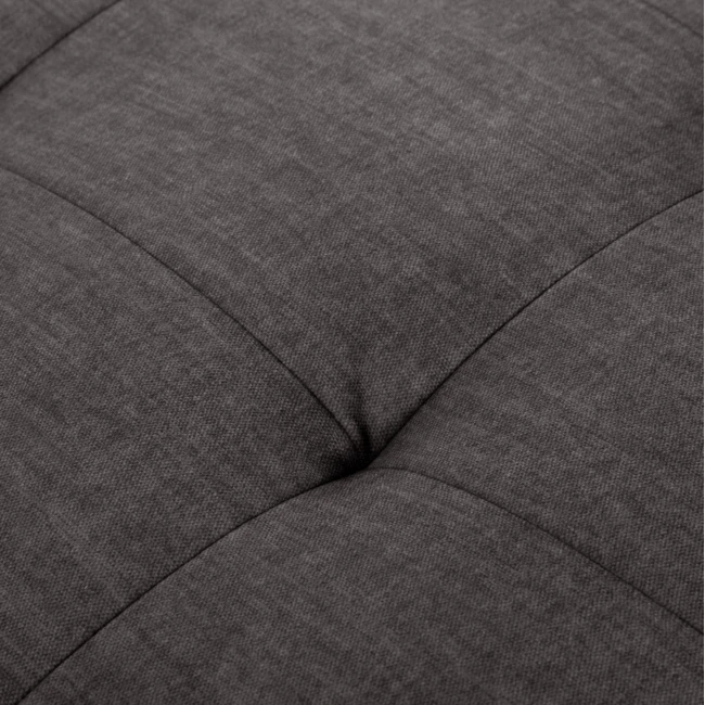 ΚΑΝΑΠΕΣ-ΚΡΕΒΑΤΙ-ΑΡΙΣΤ.ΓΩΝΙΑ-ΜΕ ΑΠΟΘ.ΧΩΡΟ CLANCY HM3281.02L ΑΝΘΡΑΚΙ ΥΦΑΣΜΑ 308x181x92Υεκ