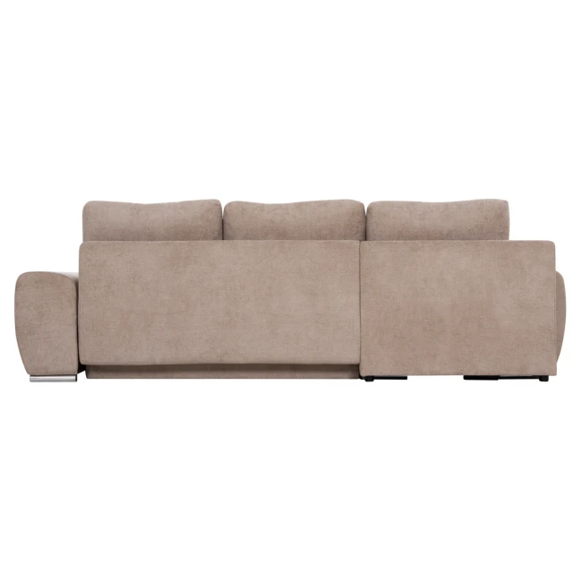 ΚΑΝΑΠΕΣ ΚΡΕΒΑΤΙ ΑΡΙΣΤΕΡΗ ΓΩΝΙΑ COMFYRA HM3336.03L ΜΠΕΖ ΥΦΑΣΜΑ 268x180x83Υεκ