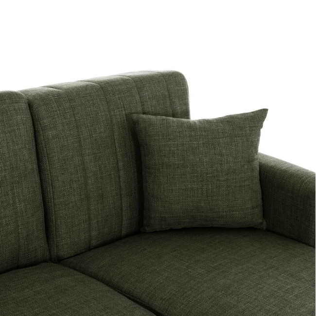 ΚΑΝΑΠΕΣ ΚΡΕΒΑΤΙ GHUFRAN ΓΩΝΙΑ ΑΝΑΣΤΡΕΨΙΜΗ DARK OLIVE ΜΕ ΑΠΟΘΗΚΕΤΙΚΟ ΧΩΡΟ HM3244.05 202x140x78Yεκ.