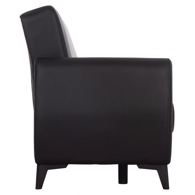 ΚΑΝΑΠΕΣ ΚΡΕΒΑΤΙ ΜΕ ΑΠΟΘ.ΧΩΡΟ ΔΙΘΕΣΙΟΣ NIKKO HM3293.11 ΜΑΥΡΟ PU 144x75x84Υεκ.