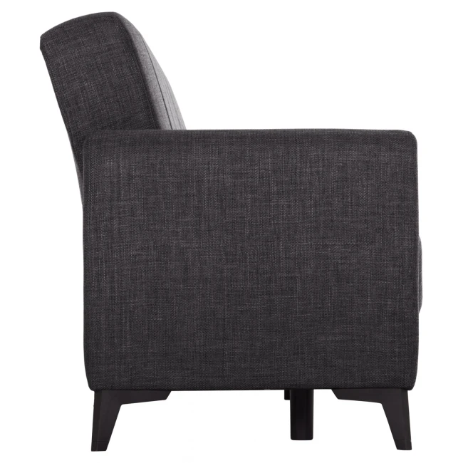 ΚΑΝΑΠΕΣ ΚΡΕΒΑΤΙ ΜΕ ΑΠΟΘ.ΧΩΡΟ TΡΙΘΕΣΙΟΣ NIKKO HM3292.01 ΓΚΡΙ ΥΦΑΣΜΑ 209x76x83Υεκ.