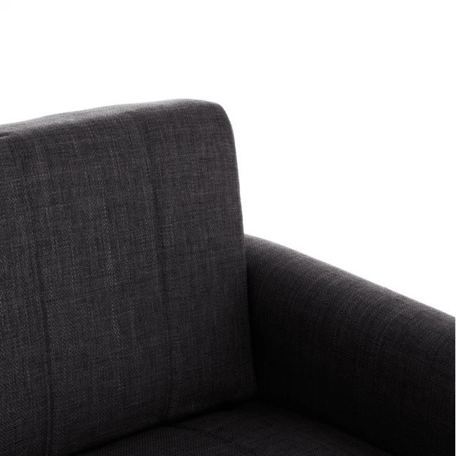 ΚΑΝΑΠΕΣ ΚΡΕΒΑΤΙ ΜΕ ΑΠΟΘ.ΧΩΡΟ TΡΙΘΕΣΙΟΣ NIKKO HM3292.01 ΓΚΡΙ ΥΦΑΣΜΑ 209x76x83Υεκ.