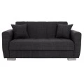 ΚΑΝΑΠΕΣ ΚΡΕΒΑΤΙ POLYA ΔΙΘΕΣΙΟΣ ΓΚΡΙ HM3241.03 150x84x88 εκ.