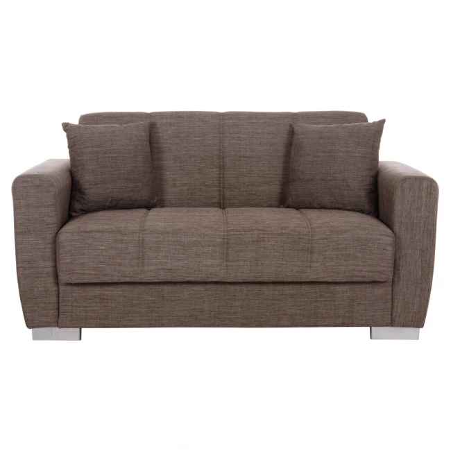 ΚΑΝΑΠΕΣ ΚΡΕΒΑΤΙ POLYA ΔΙΘΕΣΙΟΣ ΚΑΦΕ HM3241.02 150x84x88 εκ.