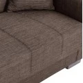 ΚΑΝΑΠΕΣ ΚΡΕΒΑΤΙ POLYA ΔΙΘΕΣΙΟΣ ΚΑΦΕ HM3241.02 153x87x77 εκ.