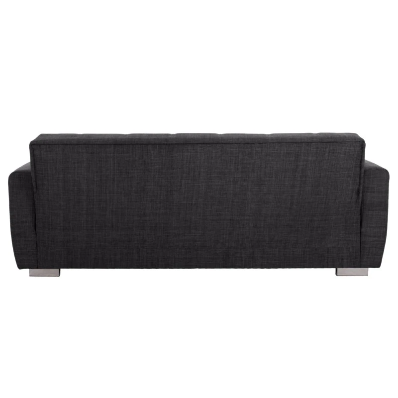 ΚΑΝΑΠΕΣ ΚΡΕΒΑΤΙ POLYA ΤΡΙΘΕΣΙΟΣ HM3240.03 ΓΚΡΙ 215x80x77 εκ.