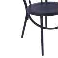 ΚΑΡΕΚΛΑ ΑΛΟΥΜΙΝΙΟΥ CONRAD ΤΥΠΟΥ ΒΙΕΝΝΗΣ ΜΑΥΡΟ RUSTY HM5557.01 42x52x88,5 εκ.