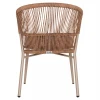 ΚΑΡΕΚΛΑ ΑΛΟΥΜΙΝΙΟΥ LYNN HM6267.03 ΚΑΠΟΥΤΣΙΝΟ ΣΚΕΛΕΤΟΣ-P.E.RATTAN ΦΥΣΙΚΟ 57x62x78Υεκ
