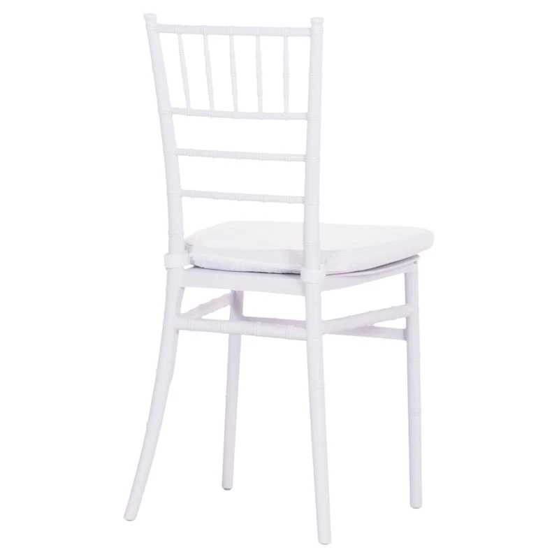 ΚΑΡΕΚΛΑ CATERING TIFFANY ΜΕ ΜΑΞΙΛΑΡΙ HM21104 ΛΕΥΚΟ ΠΟΛΥΠΡΟΠΥΛΕΝΙΟ 39x47x89Yεκ.