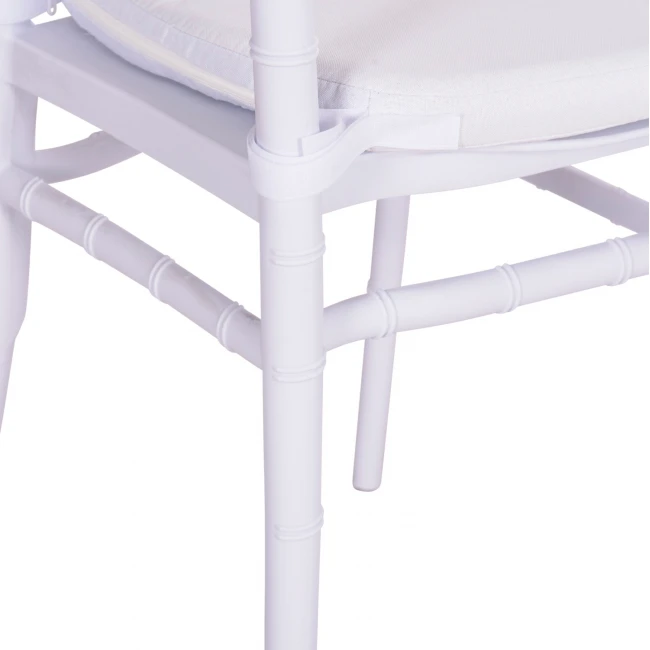 ΚΑΡΕΚΛΑ CATERING TIFFANY ΜΕ ΜΑΞΙΛΑΡΙ HM21104 ΛΕΥΚΟ ΠΟΛΥΠΡΟΠΥΛΕΝΙΟ 39x47x89Yεκ.