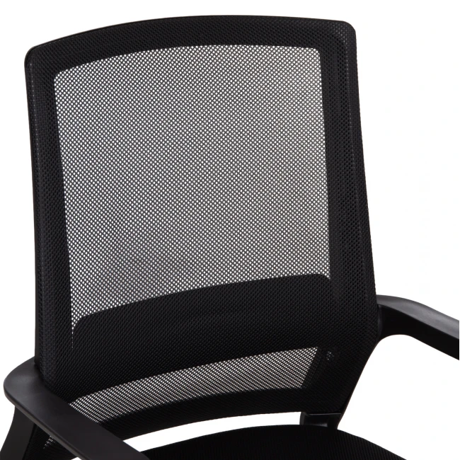 ΚΑΡΕΚΛΑ ΕΠΙΣΚΕΠΤΗ CASTER HM1228.01 PP--MESH--ΜΕΤΑΛΛΟ ΜΑΥΡΟ 46x52x94Υεκ