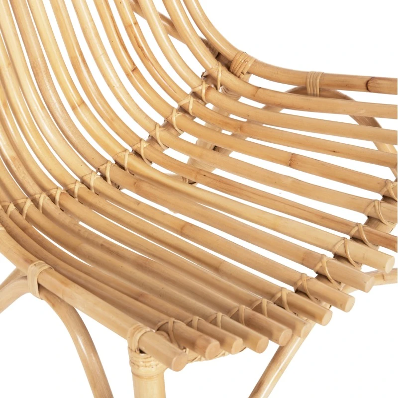 ΚΑΡΕΚΛΑ ΕΞΩΤ.ΧΩΡΟΥ CELLION HM9812.01 ΡΑΒΔΟΙ RATTAN ΣΕ ΦΥΣΙΚΟ ΧΡΩΜΑ 51x67x96Yεκ.